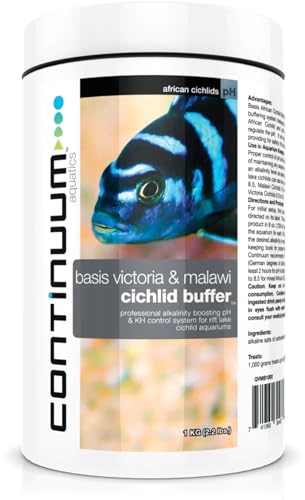 Continuum Aquatics Basis Victoria & Malawi Cichlid Buffer - Alkalinity Boosting…