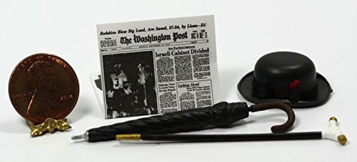 Dollhouse Miniature Chrysnbon Gentleman039;s Set