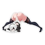 2PCS White - haired Anime Girl Vinyl