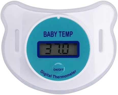 Portable Toddler Baby Childs Digital Dummy Soother Pacifier Oral Thermometer