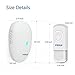 Wireless Doorbells Chimes Waterproof Plug & Play door bell with 2 Remote Door Bell Buttons and 1 Plug in Receiver, No Battery Required for Receiver 52 Ringtones