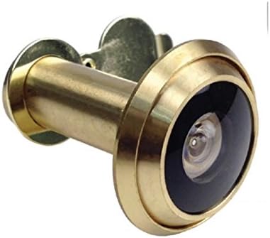 Amazon Co Jp 超広角 空転式ドアスコープ180 ゴールド単品販売 玄関 ドア 広角 防犯 ゴールド単品販売 ジュエリー