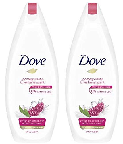 Dove Pomegranate & Hibiscus Tea Body Wash 225ml (Pack of 2)