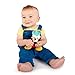 Bright Starts Disney Baby Cozy Coo Soothing BPA-Free Pacifier with Plush Toy - Mickey Mouse, Ages Newborn +
