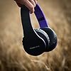 PowerLocus-Wireless-Bluetooth-Over-Ear-Stereo-Foldable-Headphones-Wired-Headsets-Noise-Cancelling-with-Built-in-Microphone-for-iPhone-Samsung-LG-iPad-Purple PowerLocus Wireless Bluetooth Over-Ear Stereo Foldable Headphones, Wired Headsets Noise Cancelling with Built-in…