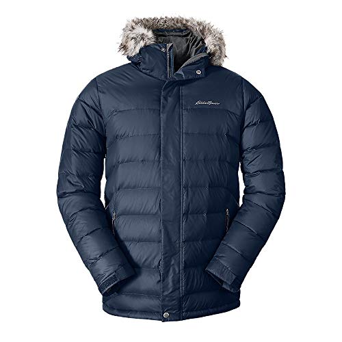 Eddie Bauer Men's Boundary Pass Down Parka, Med Indigo Small Pricepulse