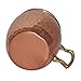 TeraShopee Brass Handle 18-Ounce Solid Copper Hammered Moscow Mule Mug Set of 4