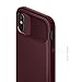 Caseology Vault for Apple iPhone Xs Case (2018) / for iPhone X Case (2017) - Rugged Matte Finish - Burgundy