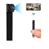 Hidden Spy Camera, WiFi Nanny Cam 1080P Portable Security Cameras for Home/Office with 8 Hours Working Time/App Control/Motion Detection/Loop Recording