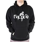 Evil Dead Girl Mens Hoodie Black Large