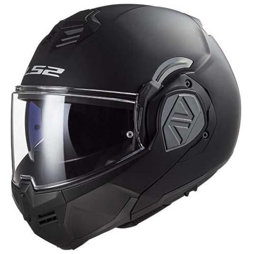LS2, Klapphelm Motorrad ADVANT SOLID Matt Black, XS
