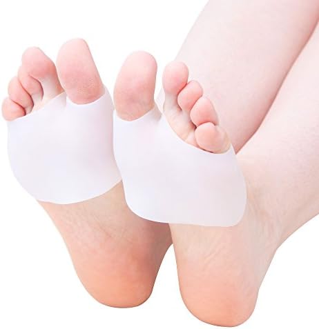 2 Pairs Clenin Medical Ball of Foot Cushions - Metatarsal Pads - for Blisters, Bunions, Diabetic Feet