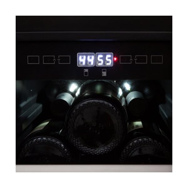 Whynter-BWR-401DS-40-Bottle-Stainless-Steel-Dual-Zone-Built-Wine-Refrigerators-Elite-Series-with-Seamless-Doors