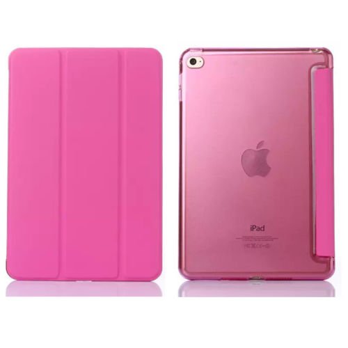 iPad 9.7 2017 2018 Case,New Smart Magnetic PU Leather Stand Protective Case Cover with Auto Sleep / Wake function for iPad 9.7 2017 / iPad 9.7 2018 ( iPad 6th ) - Pink
