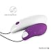ROWAWA Bullet Vibrator Sex Toys for Women Multi-Speed Egg Vibrator Waterproof Adult Toys Remote Vibrator (Purple)