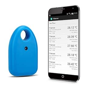 Amazon.com: Woonavir Bluetooth Temperature Sensor, Bluetooth Home