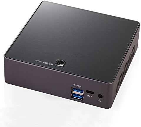 Kingdel® A2 4K Mini PC, Powerful Mini Desktop Computer, Intel i7 8th Gen. 4 Cores CPU, 16GB DDR4 RAM, 128GB SSD+1TB HDD, HD Port, DP Port, 2*USB 3.0, Windows 10 Pro
