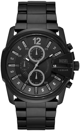 Amazon.com: Diesel Spiked Stainless Steel Chronograph Men's Watch