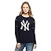 '47 MLB New York Yankees Women's Sport Pullover Sweatshirt, X-Large, Fall Navy