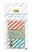 Post-it Pattern Flags, Geos Pattern Collection.94 x 1.7 Inches, 60/On-The-Go Dispenser, 1 Dispenser/Pack (682-GEOS)