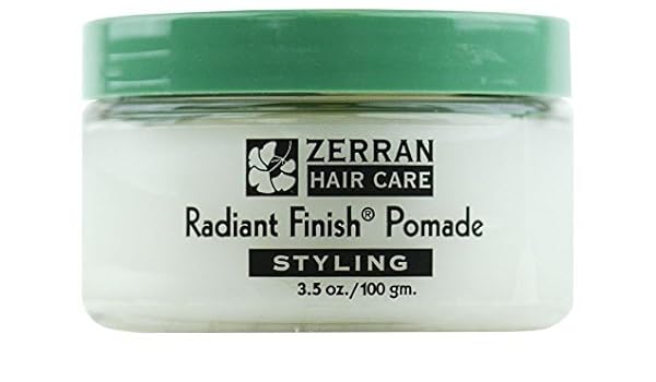 Amazon Com Zerran Radiant Finish Pomade 3 5 Oz By Zerran Hair