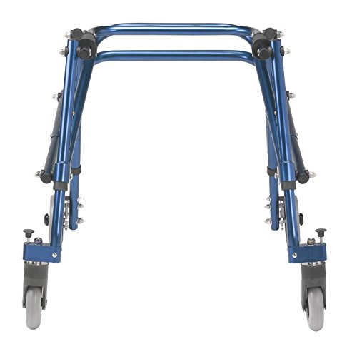 Inspired by Drive Nimbo 2G Lightweight Posterior Walker, Knight Blue, Small - Thumbnail 2