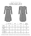 URBANCLEO Womens Basic eLong Hi-Lo Tunic Top T-shirt Dress (PLUS Size Available)