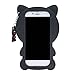 DiDicose Fashion 3D Cartoon Animal Characters Black Lucky Fortune Plutus Cat Kitty Silicone Rubber Phone Case Cover for Apple iPhone 6 6S 7 7S Plus Samsung Galaxy S5 S6 S7 S8 Edge LG MOTO HUAWEI etc.