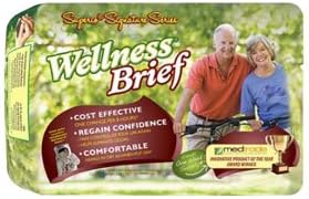 Wellness Briefs Superio Series, Large 36" - 46" (Case of 54)