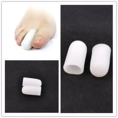 2Pieces/Lot Soft Silicone Protective Toe Covers High Heels Pin Affixed Protective Sleeve Wear Pain Foot Care Covers by ppstore99