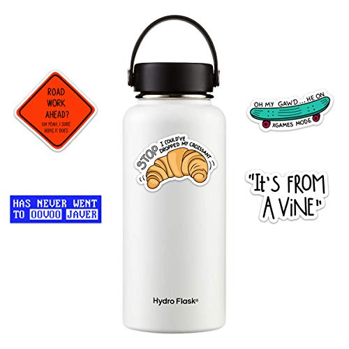 Vine Meme Waterproof Vinyl Sticker Pack for Hydro Flasks, Water Bottles