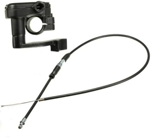 Qauick 22mm 7/8'' Thumb Throttle Cable Accelerator Handle Assembly For Chinese 50cc 70cc 90cc 110cc 125cc 250cc ATV Quad Go Kart