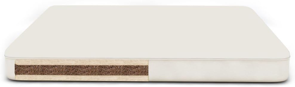 The Futon Shop Snuggles Chemical Free Wool and Coconut Extra Firm Crib Mattress Crib