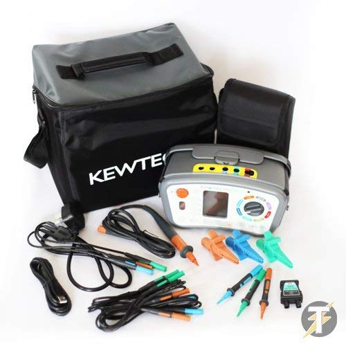 Kewtech KT65DL Digital 8in1 Multifunction Tester + Manufacturers