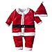 Big Elephant Baby Boys' One Piece Christmas Long Sleeve Jacket with Hat H17