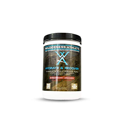 Wilderness Athlete Hydrate & Recover, Strawberry Granada, 14.8 Ounce