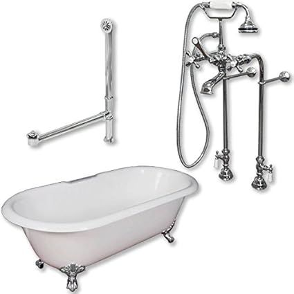 Cambridge Plumbing De60 398463 Pkg Cp Nh Cast Iron Double Ended