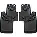 Red Hound Auto Premium Heavy Duty Molded 2016-2023 Compatible with Toyota Tacoma Mud Flaps Guards Front & Rear 4pc Set (with OEM Fender Flares Only)