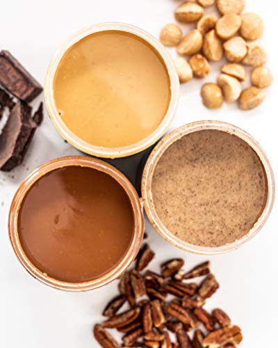 FBOMB Macadamia Nut Butter: Keto Fat Bombs, Natural Roasted Macadamia Nuts | High Fat, Low Carb Snack, High Quality Energy | Paleo, Whole30, Keto Snacks | Macadamia & Pecan - 8 oz Jar - Thumbnail 2