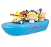 Disney Parks Its a Small World Bath Pool Toys Ride Boat with 5 Characters Donald Duck Stitch Aladdin Alice Peter Pan