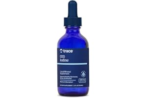 Trace Minerals Ionic Iodine - Liquid Supplement for Nervous System, Hormonal Balance & Immune Support - 70+ Ionic Trace Minerals - Gluten-Free & Vegan - 2 fl oz (295 Servings)
