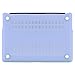 MOSISO Compatible with MacBook Air 13 inch Case (Models: A1466 & A1369, Older Version 2010-2017 Release), Protective Plastic Hard Shell Case Cover, Serenity Blue