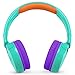 JBL JR 300BT Kids On-Ear Wireless Headphones with Safe Sound Technology (Teal)thumb 1