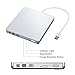 DohonesBest DVD Drive USB 3.0 External CD Drive, Classic Silvery External DVD CD Player & CD DVD +/-RW Writer/Rewriter High Speed Data Transfer for PC Laptops,Desktops,Notebooks Support Window10/ iOS