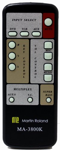 Hisonic Dual Channel MA-3800K Karaoke Mixing Amplifier, 760W - Thumbnail 2