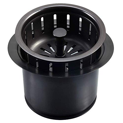 Kitchen Extended Garbage Disposal Flange Strainer Stainless Steel