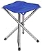 Camp Time ® Jumbo Stool ™, Chair Height Sitting Comfort, 300 Pound Capacity, Elegant Folding Design, 1.6 pounds with Shoulder Strap, USA Made