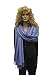 Cashmere Pashmina Group: Solid Pashmina Shawl, Scarf, Wrap & Stole (Large size) Periwinkle