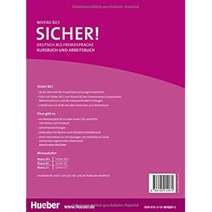 Sicher! in Teilbanden: Kurs- und Arbeitsbuch B2.1 Lektion 1-6 mit Audio-CD zum