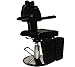 InkChair by InkBed Tattoo Reclining Sturdy Hydraulic Ink Chair Salon Studio Equipment - Black